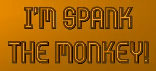 Spank the Monkey logo