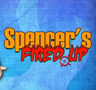 Spencer's Fired Up logo