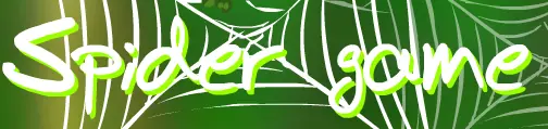 Spider game logo