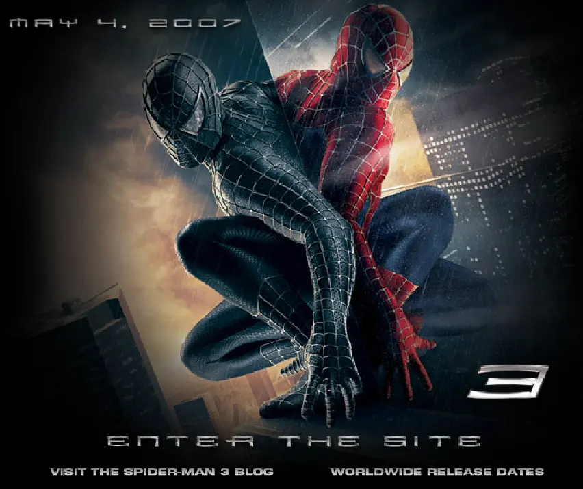 Spider-Man 3 Microsite logo
