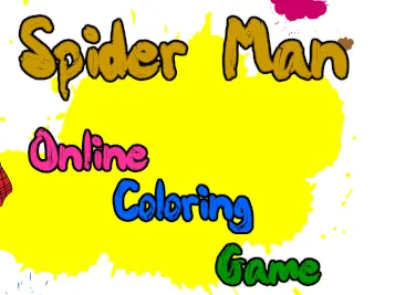 Spider Man Online Coloring Game logo