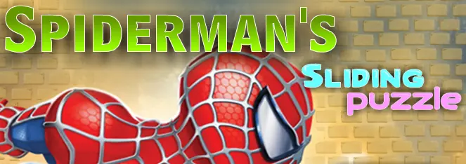 Spiderman's Sliding Puzzle logo