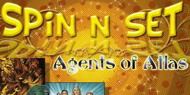 Spin N Set Agents of Atlas logo