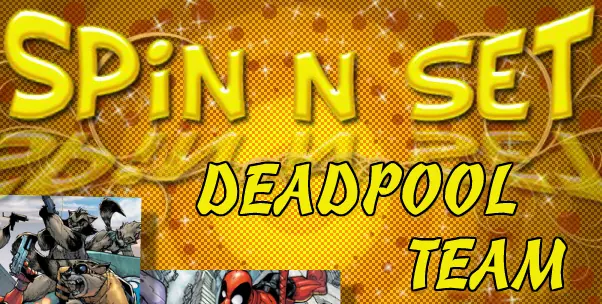Spin N Set Deadpool Team logo