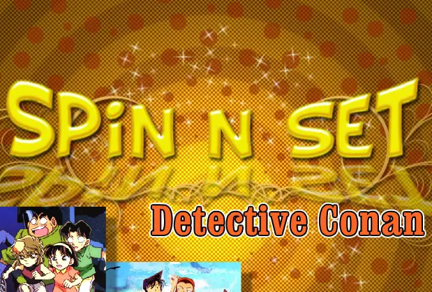 Spin n Set Detective Conan logo