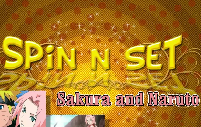 Spin N Set - Sakura and Naruto logo