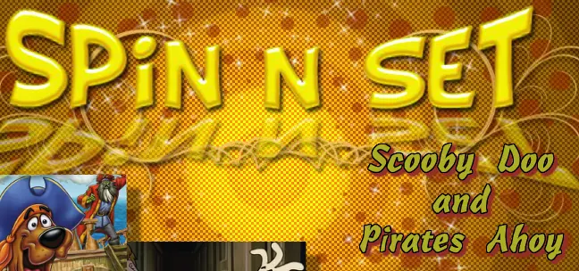 Spin N Set Scooby Doo and Pirates Ahoy logo