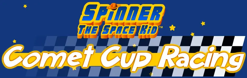 Spinner the Space Kid: Comet Cup Racing logo