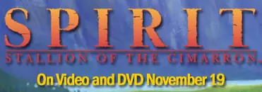 Spirit: Stallion of the Cimarron Microsite logo