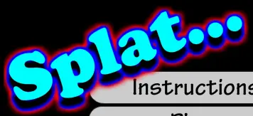 Splat... logo