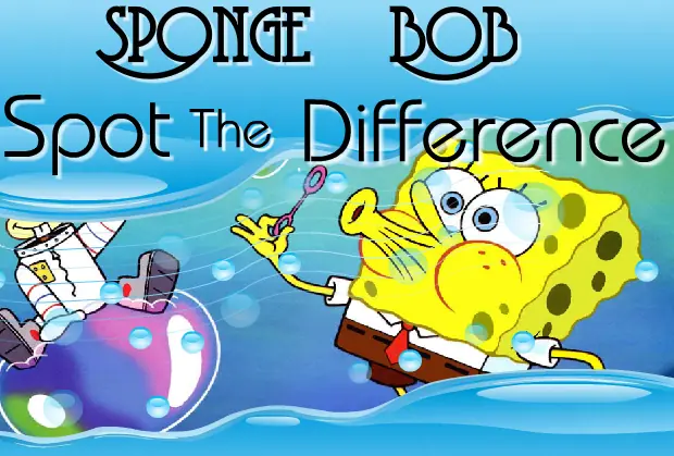 Sponge Bob - Spot the Difference logo