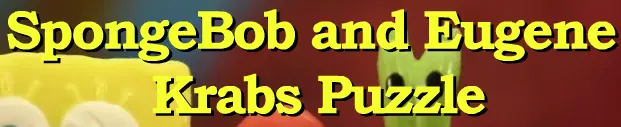 SpongeBob and Eugene Krabs Puzzle logo