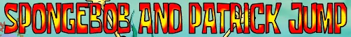 SpongeBob and Patrick Jump logo