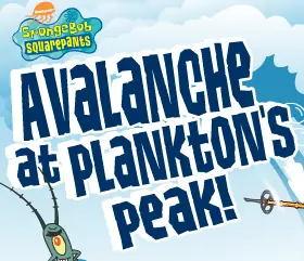 SpongeBob: Avalanche at Plankton's Peak! logo