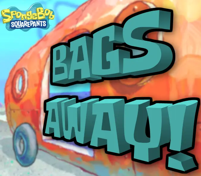 SpongeBob: Bags Away! logo