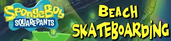 SpongeBob Beach Skateboarding logo