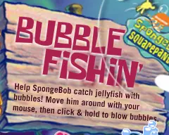 SpongeBob: Bubble Fishin' logo
