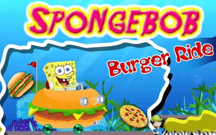 SpongeBob Burger Ride logo
