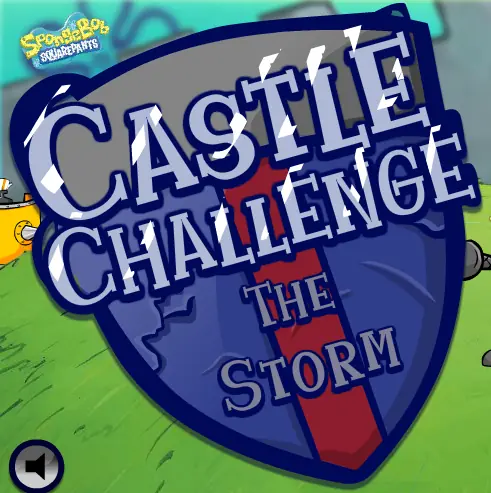 SpongeBob: Castle Challenge - The Storm logo