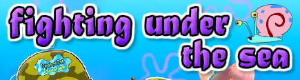 SpongeBob Fighting Under the Sea logo