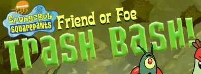 SpongeBob: Friend or Foe - Trash Bash! logo