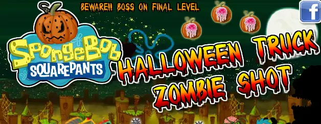 SpongeBob Halloween Truck Zombie Shot logo