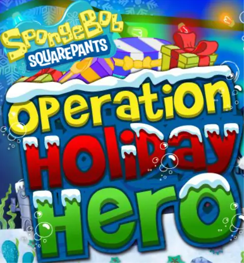 SpongeBob: Operation Holiday Hero logo