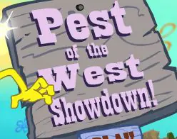 SpongeBob: Pest of the West Showdown! logo