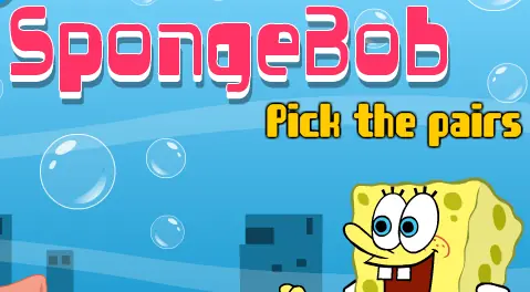 Spongebob Pick the Pairs logo