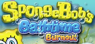 SpongeBob's Bathtime Burnout logo