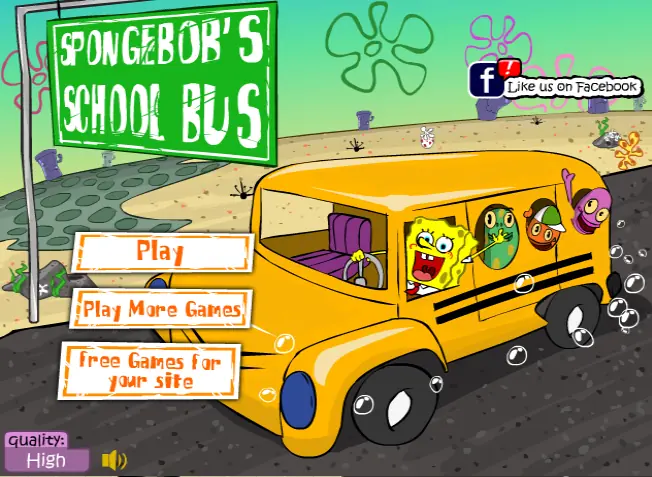 Spongebob's School Bus logo