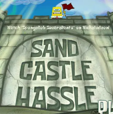 SpongeBob: Sand Castle Hassle logo