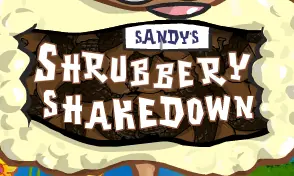 SpongeBob: Sandy's Shrubbery Shakedown logo
