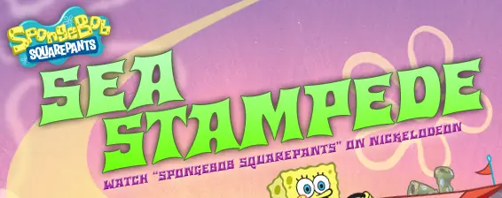SpongeBob: Sea Stampede logo