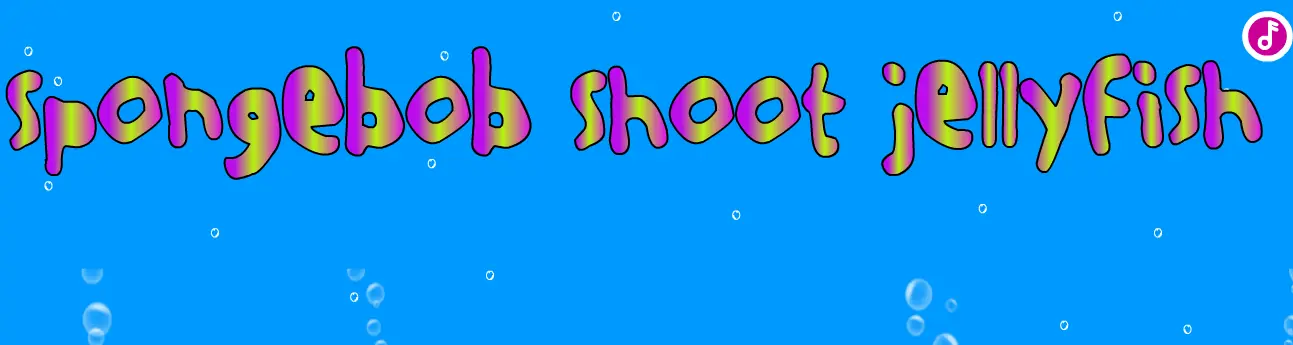 Spongebob Shoot Jellyfish logo
