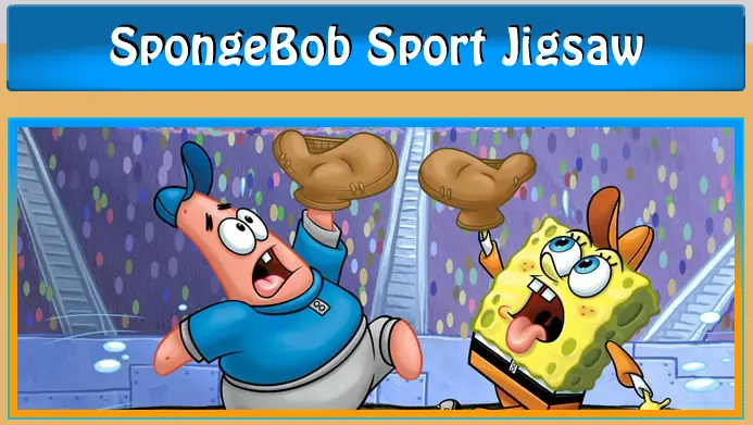 SpongeBob Sport Jigsaw logo