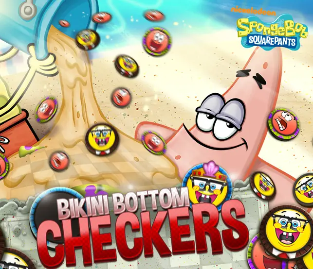SpongeBob SquarePants: Bikini Bottom Checkers logo