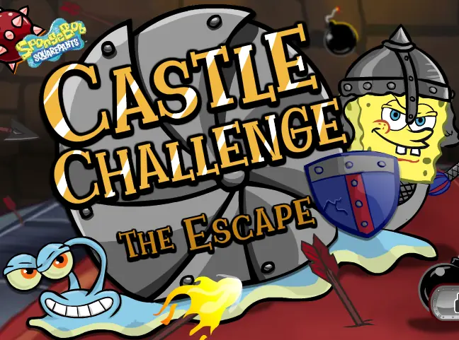 SpongeBob SquarePants Castle Challenge: The Escape logo