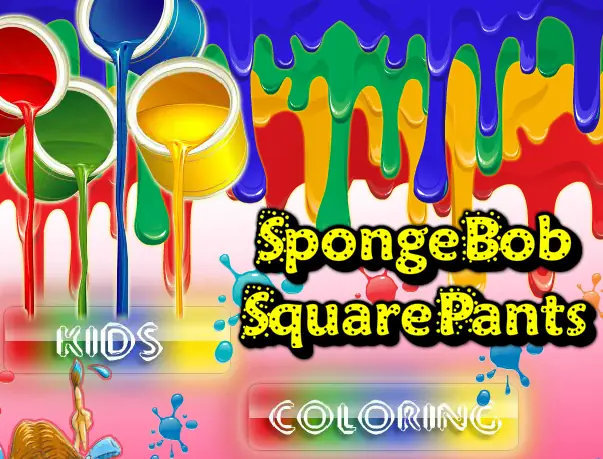 SpongeBob SquarePants Coloring Game logo