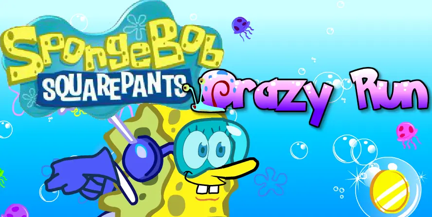 SpongeBob SquarePants Crazy Run logo