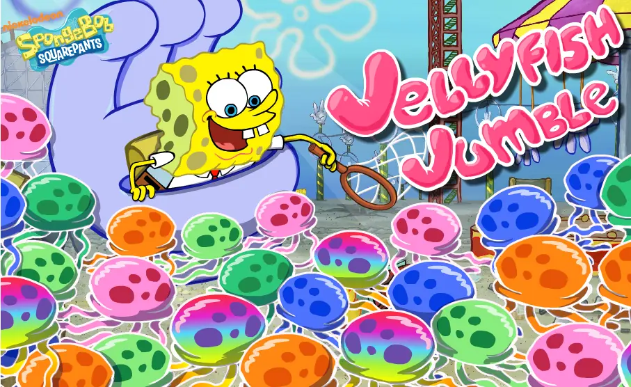 SpongeBob SquarePants: JellyFish Jumble logo