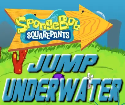 SpongeBob SquarePants Jump Underwater logo
