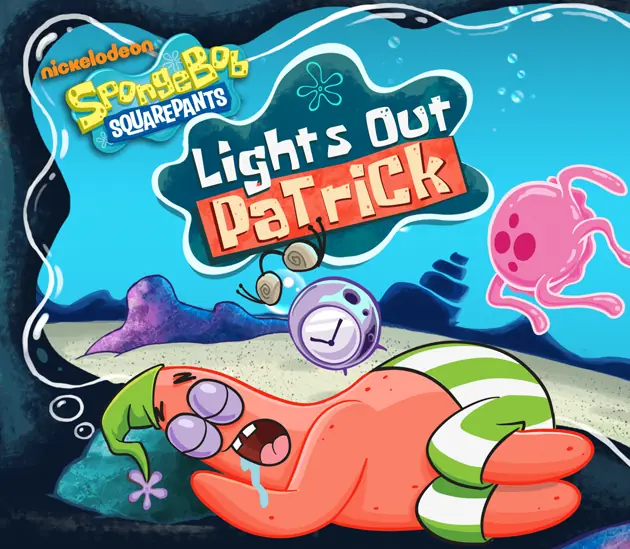 SpongeBob SquarePants: Lights Out Patrick logo