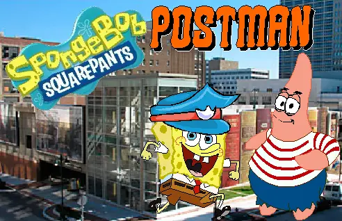 SpongeBob SquarePants Postman logo