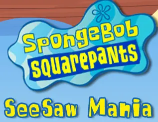 SpongeBob SquarePants SeeSaw Mania logo
