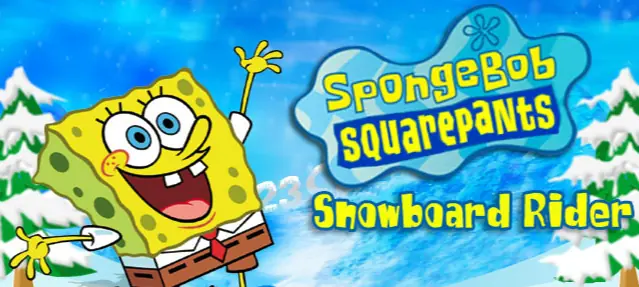 SpongeBob SquarePants Snowboard Rider logo