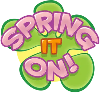SpongeBob SquarePants: Spring It On! logo
