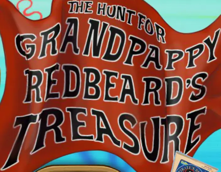 SpongeBob SquarePants: The Hunt For GrandPappy Redbeard's Treasure logo