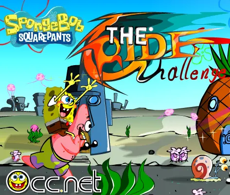 Spongebob Squarepants The Ride Challenge logo