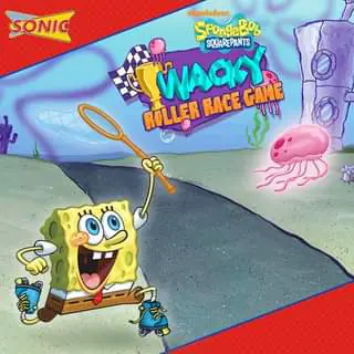 SpongeBob SquarePants: Wacky Roller Race logo